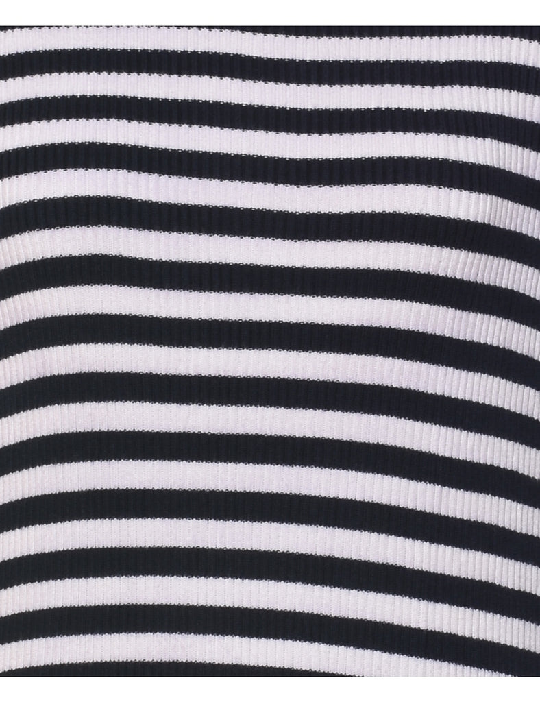 Ralph Lauren Striped Turtleneck Jumper - M