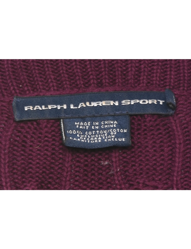 Ralph Lauren Turtleneck Jumper - L