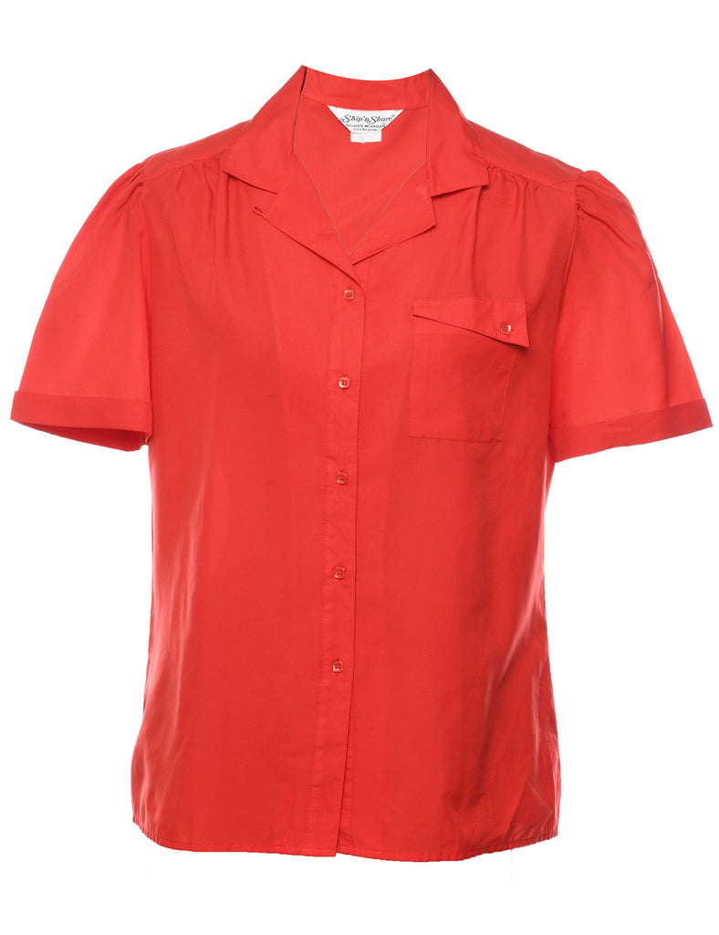 Red Blouse - M