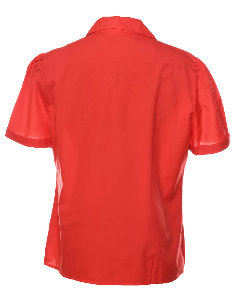 Red Blouse - M