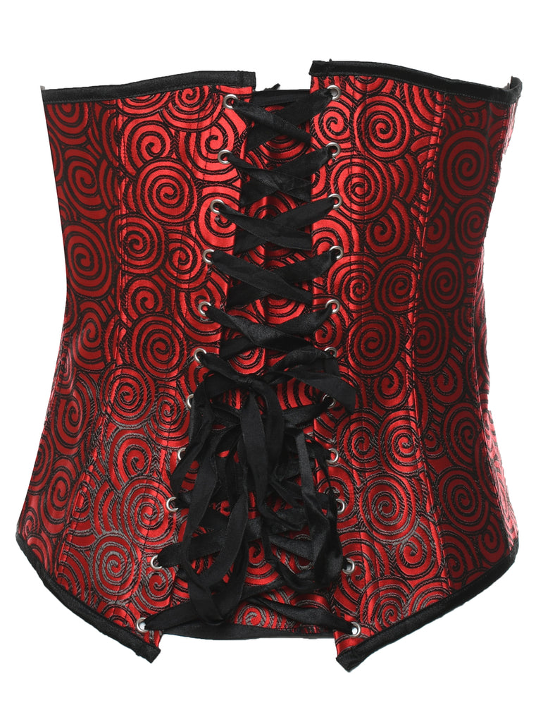 Red Bustier - M