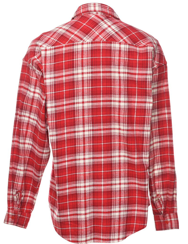 Red Checked Shirt - M