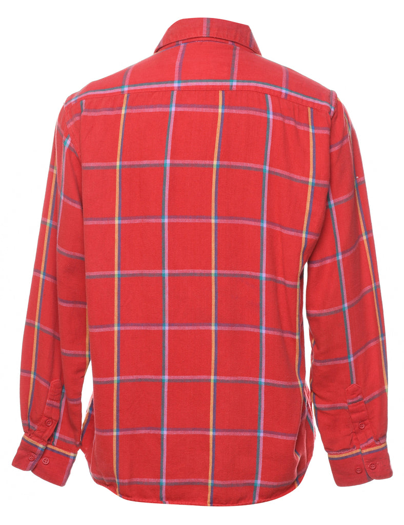 Red Checked Shirt - M