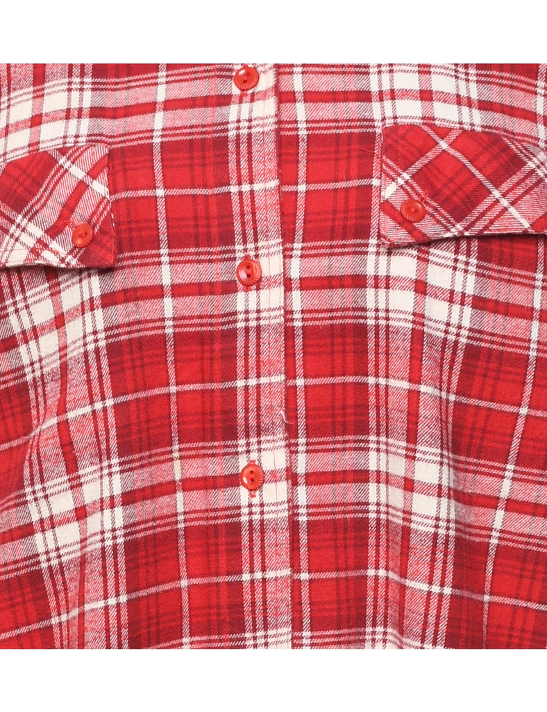 Red Checked Shirt - M