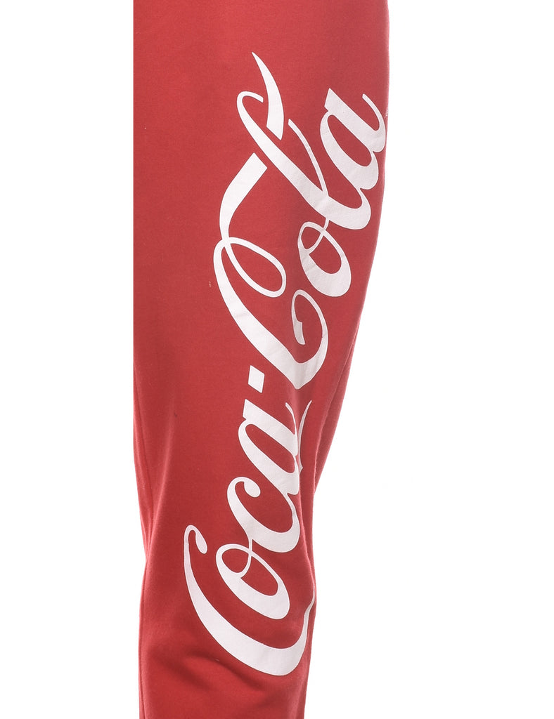 Red Coca Cola Jogging Bottoms - W30 L28