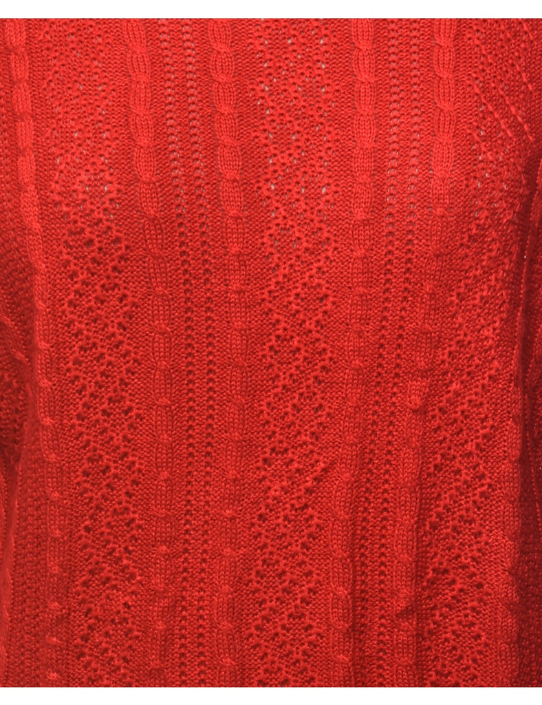 Red Jumper - M