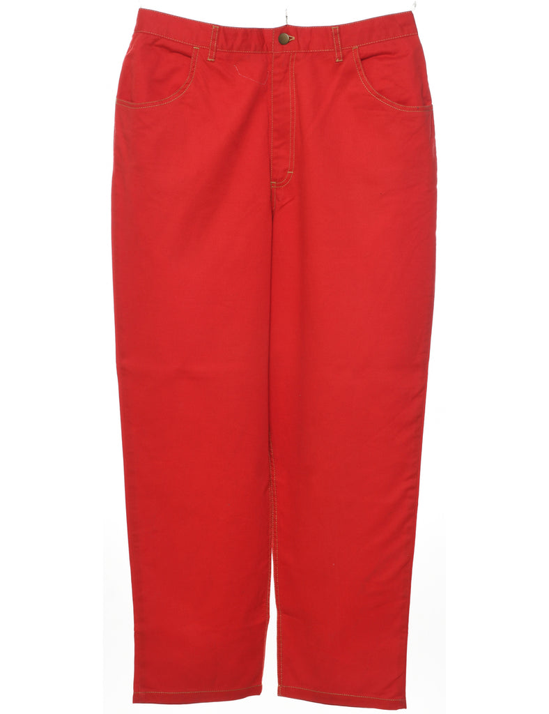 Red Trousers - W34 L29