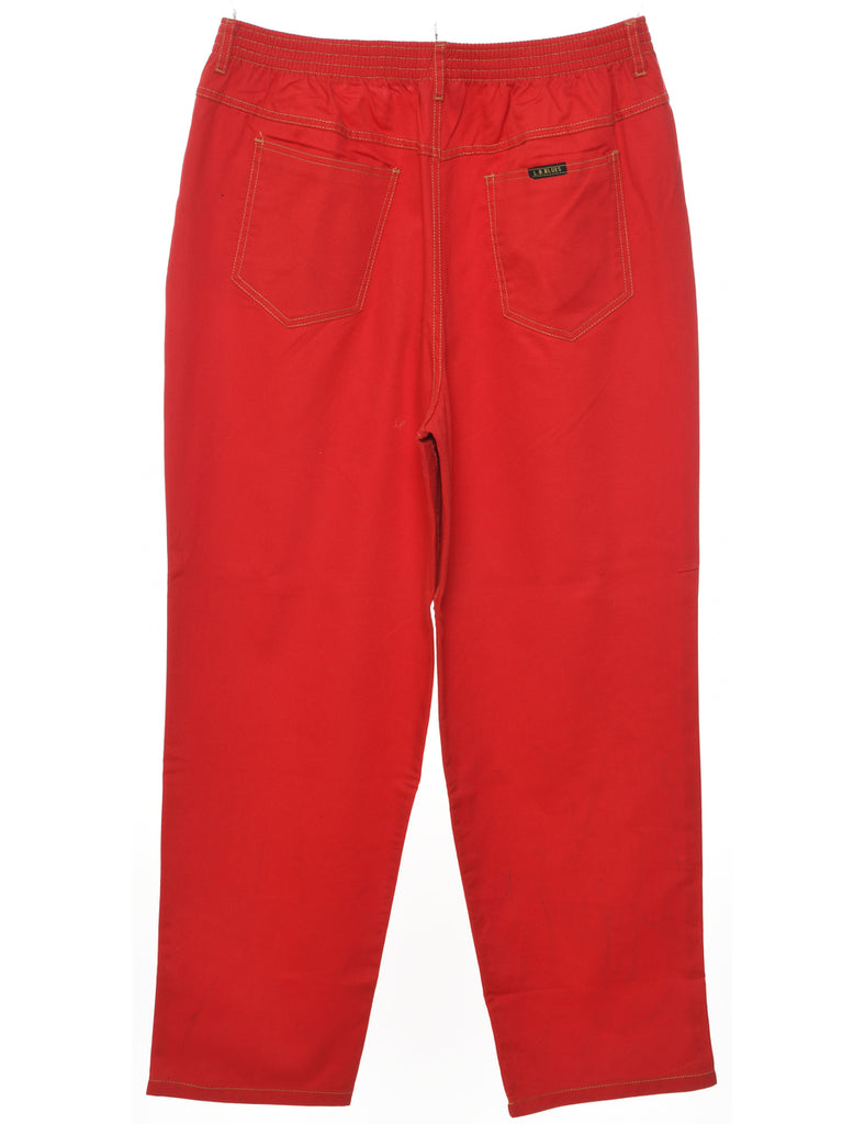 Red Trousers - W34 L29