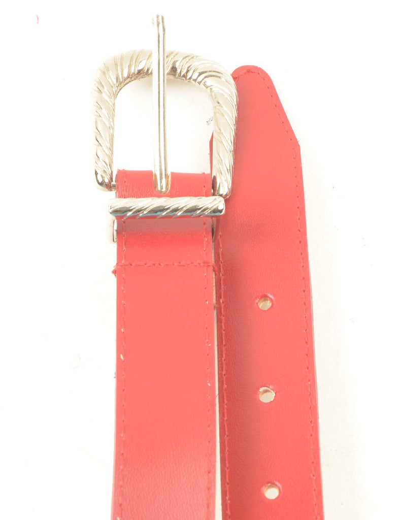 Red Waist Belt - L