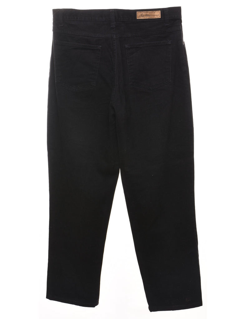 Relaxed Fit Black Tapered Jeans - W34 L29