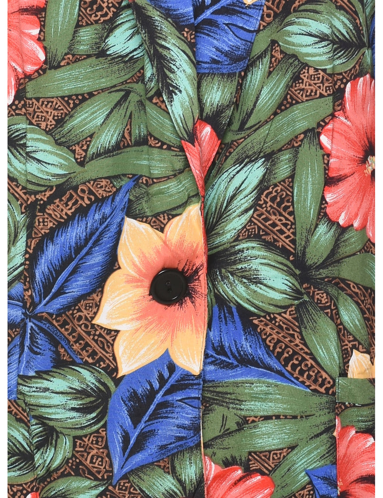 Requirements Floral Pattern Blazer - L