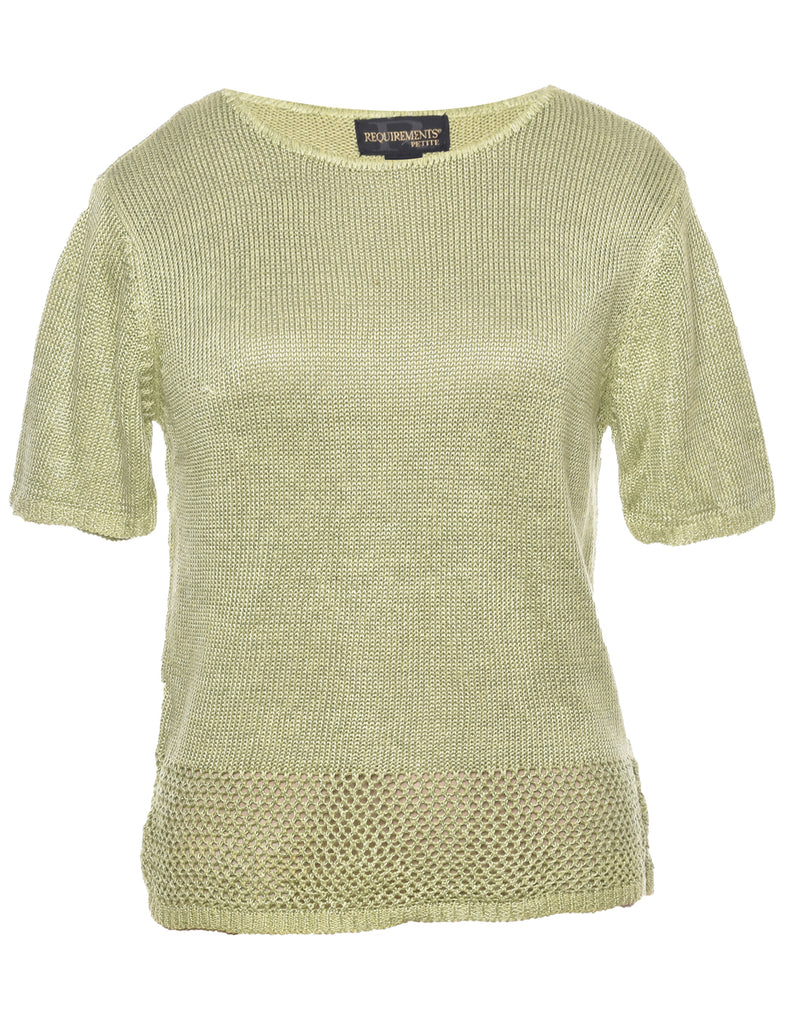 Requirements Light Green Jumper - M