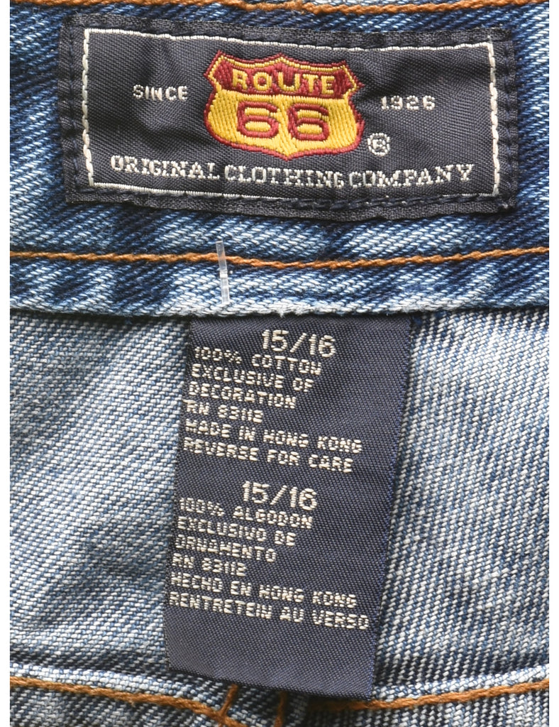 Route 66 Medium-Wash Bootcut Jeans - W34 L30
