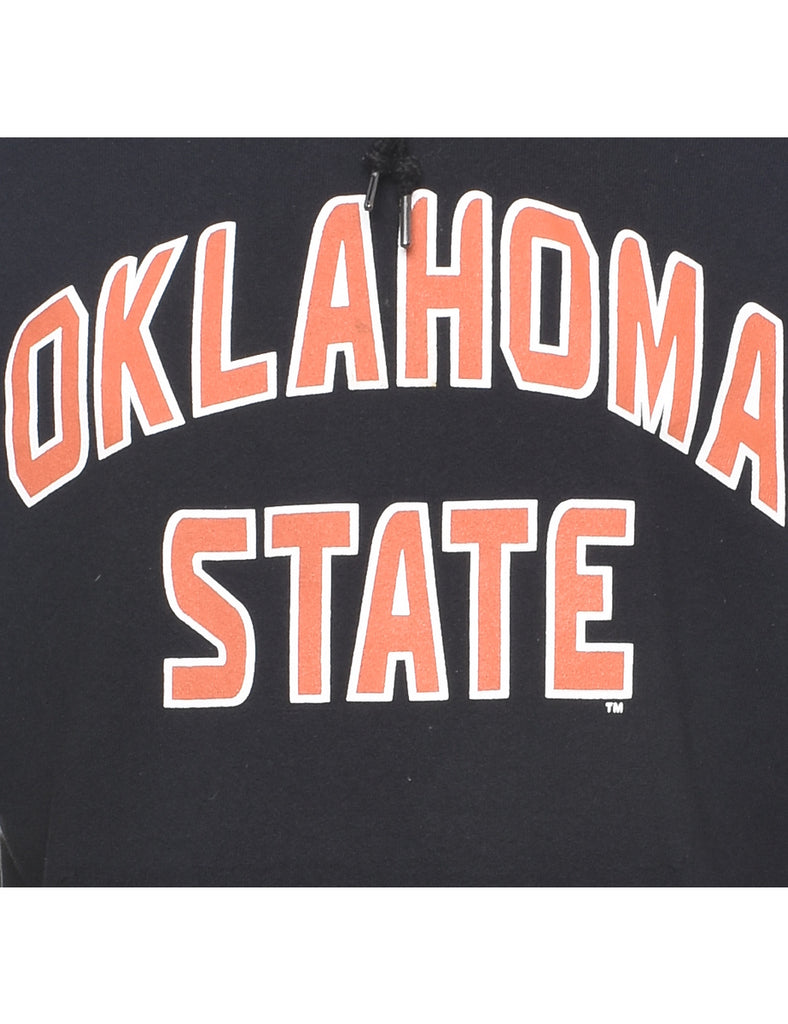 Russell Athletic Oklahoma State Black & Orange Hoodie - M