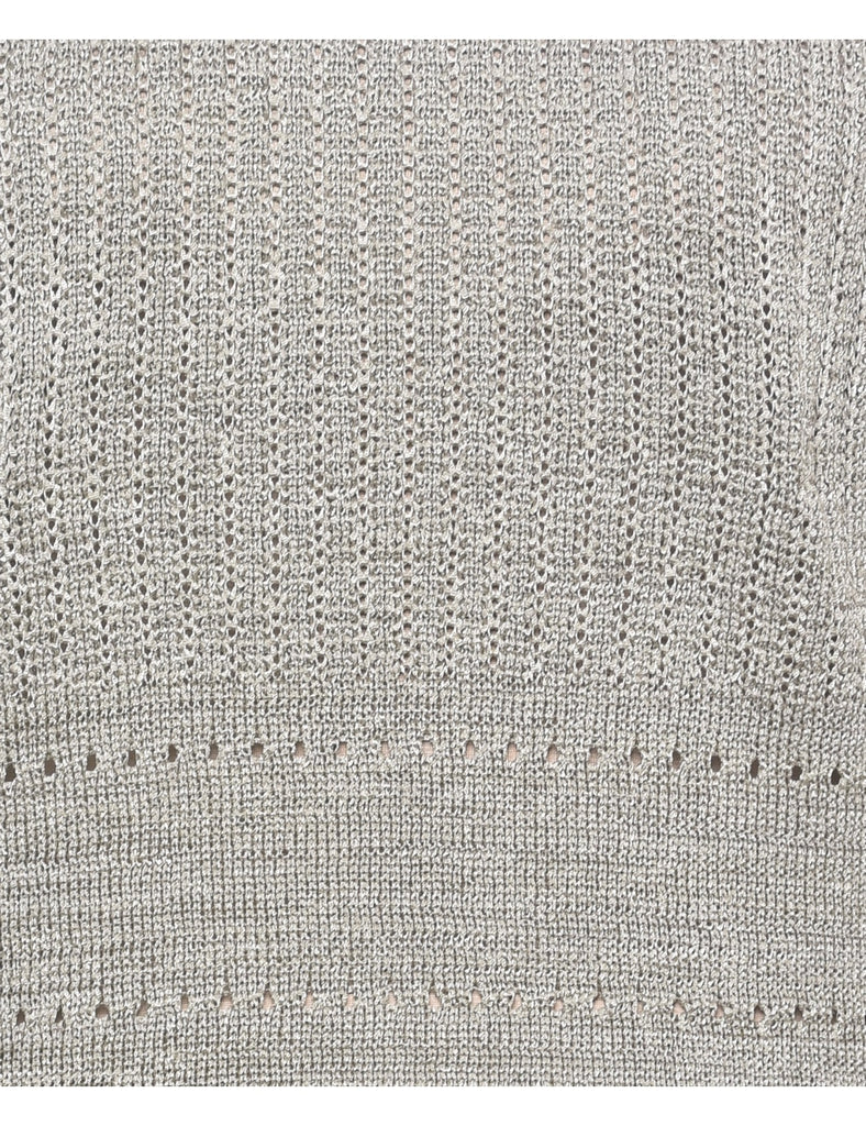 Sag Harbor Crochet Vest - L