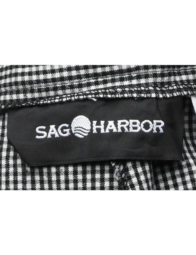Sag Harbor Gingham Trousers - W32 L29