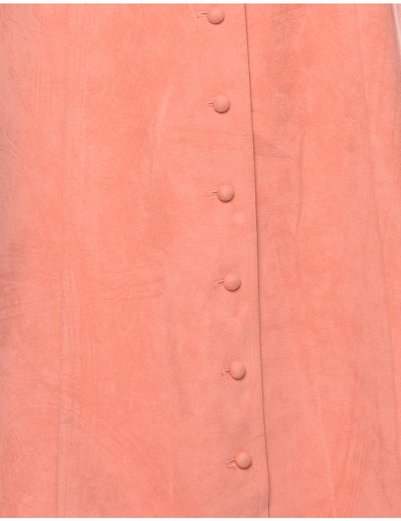 Salmon Pink Dress - M