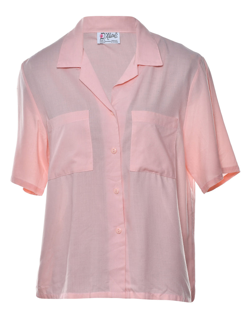 Salmon Pink Shirt - M