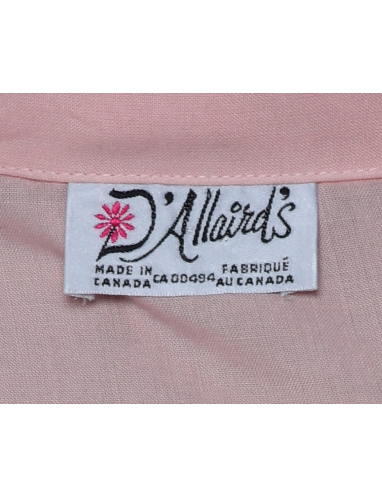 Salmon Pink Shirt - M