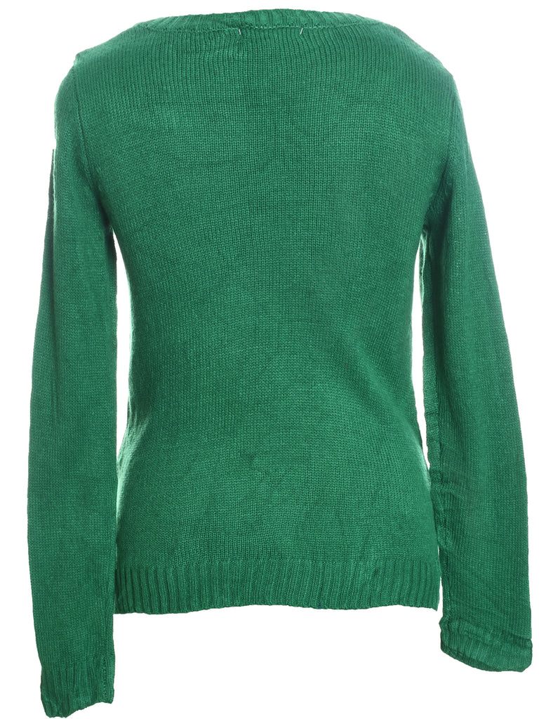 Santa Claus Christmas Jumper - S