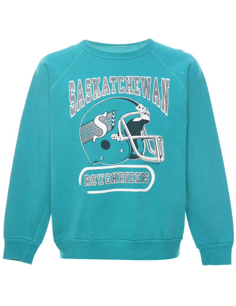 Saskatchewan Roughriders Printed Sweatshirt - L