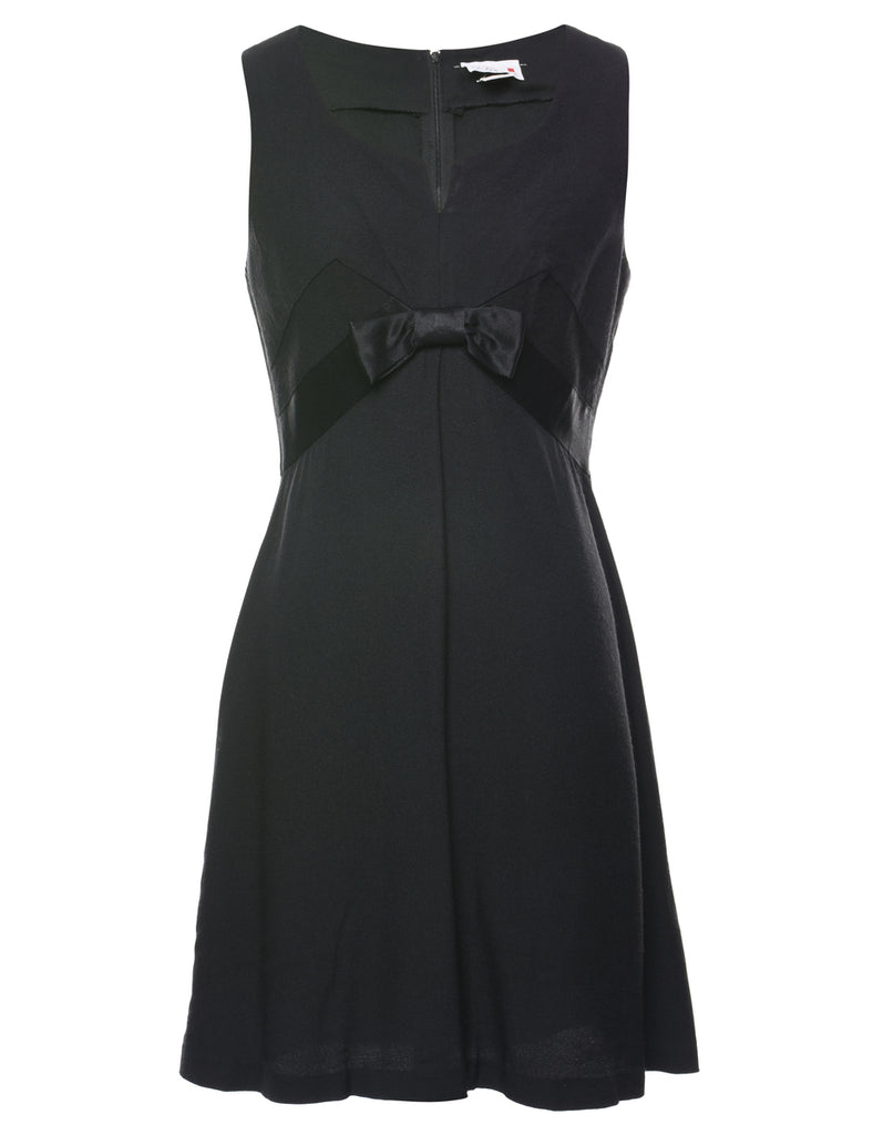 Scarlett Pussy Bow Mini Dress - S