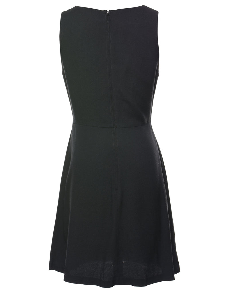 Scarlett Pussy Bow Mini Dress - S