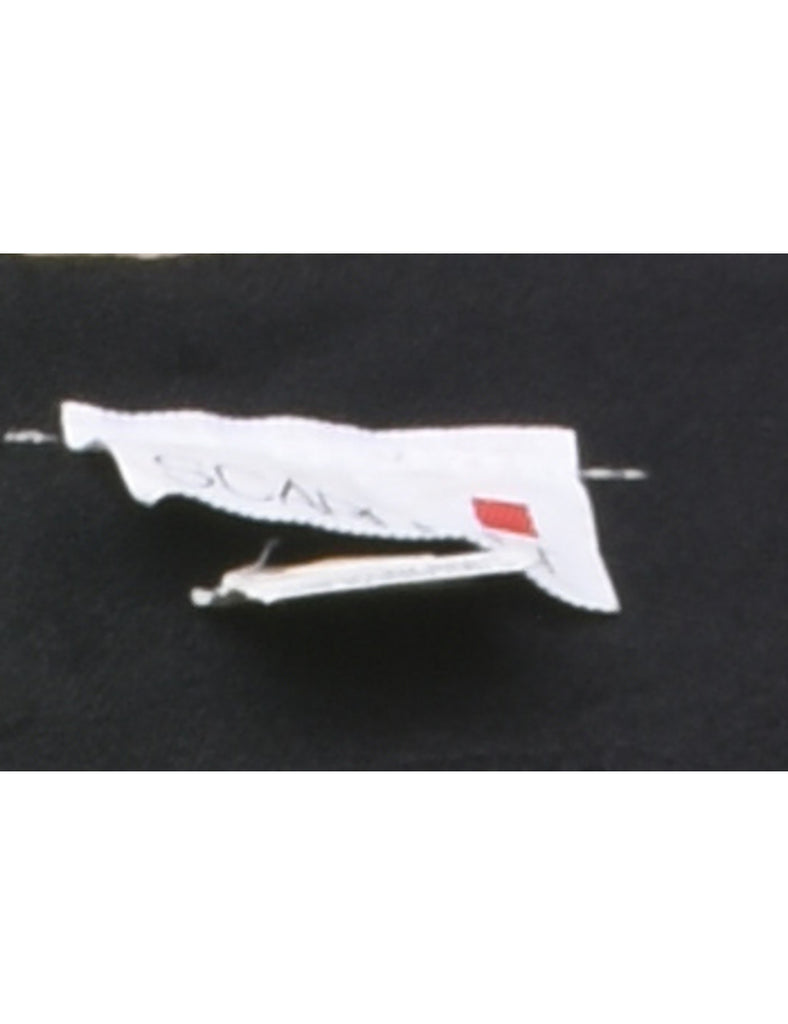 Scarlett Pussy Bow Mini Dress - S