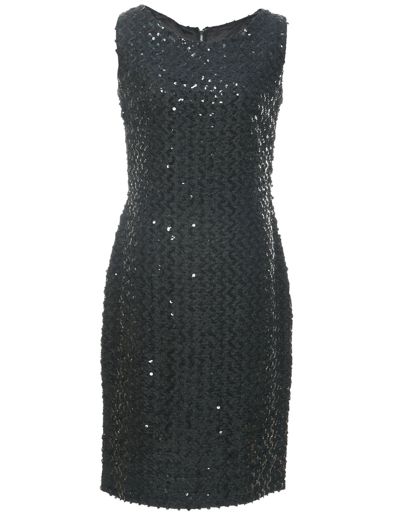 Sequined Evening Dress - S