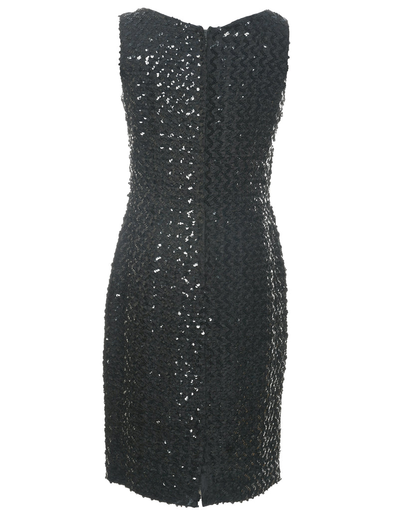 Sequined Evening Dress - S