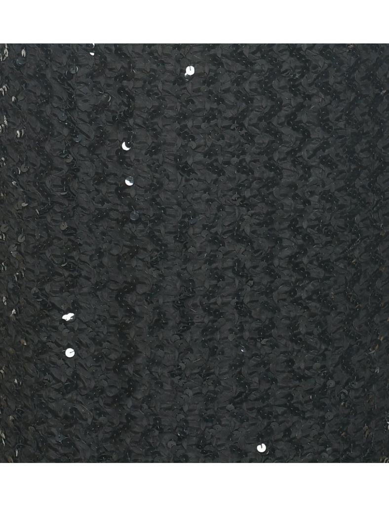 Sequined Evening Dress - S