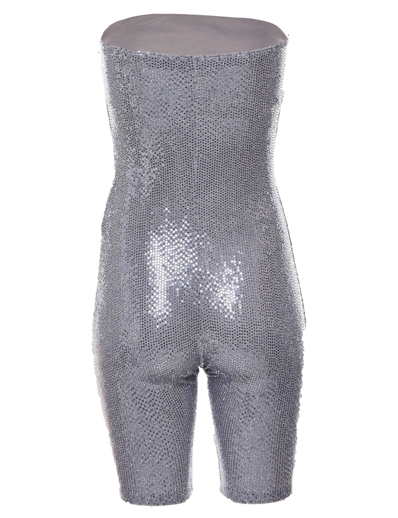 Sequined One-piece Swimsuit - XS