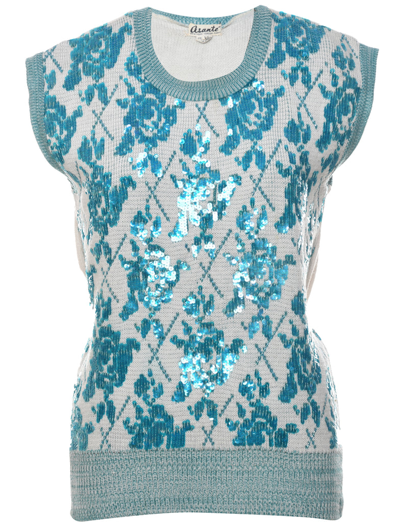 Sequined Vest - L