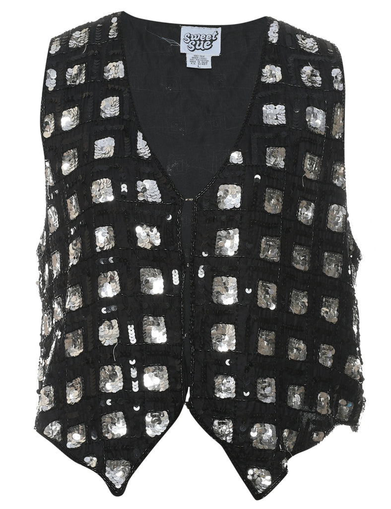 Sequined Waistcoat - L