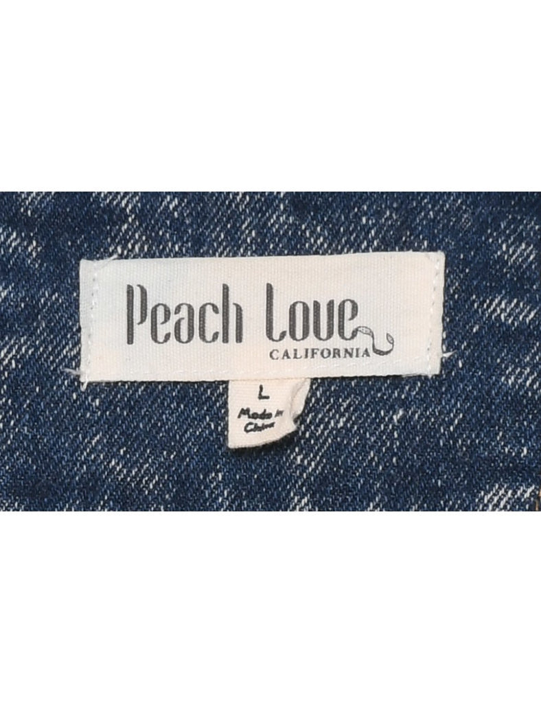 Sequins Denim Jacket - L