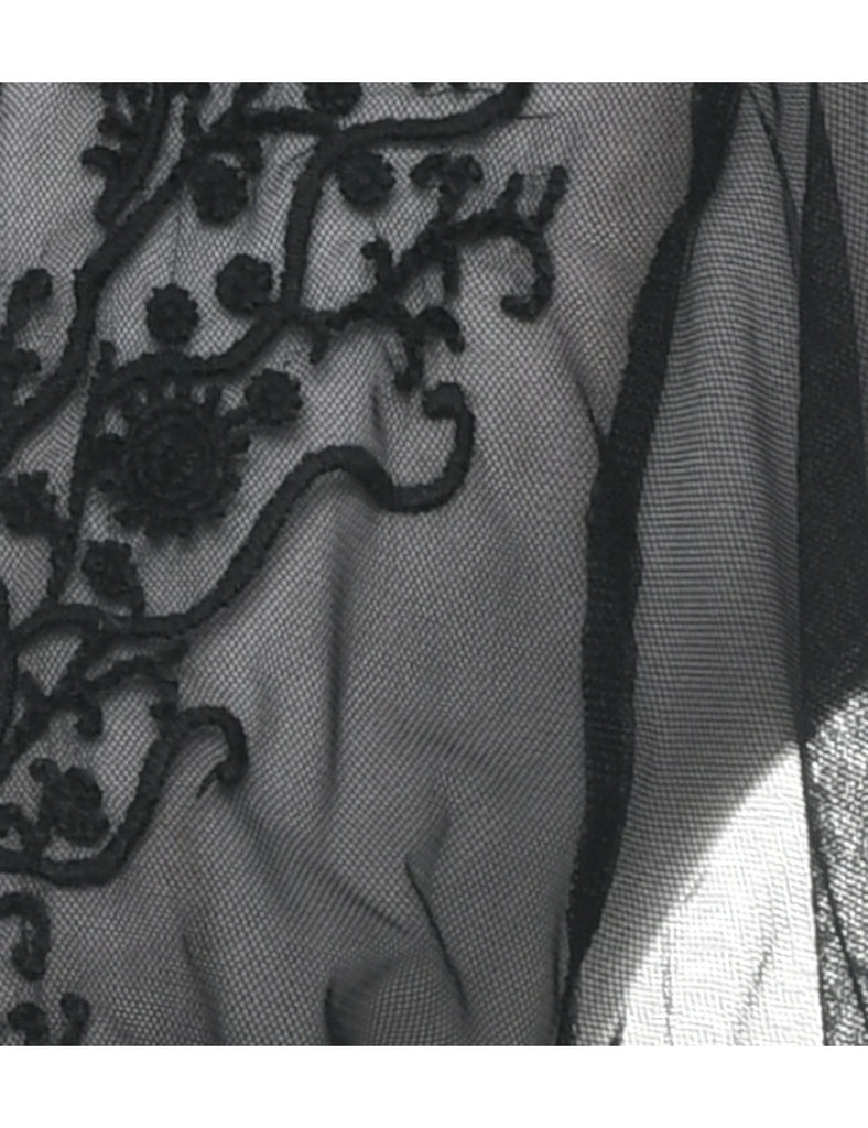 Sheer Bed Jacket - M