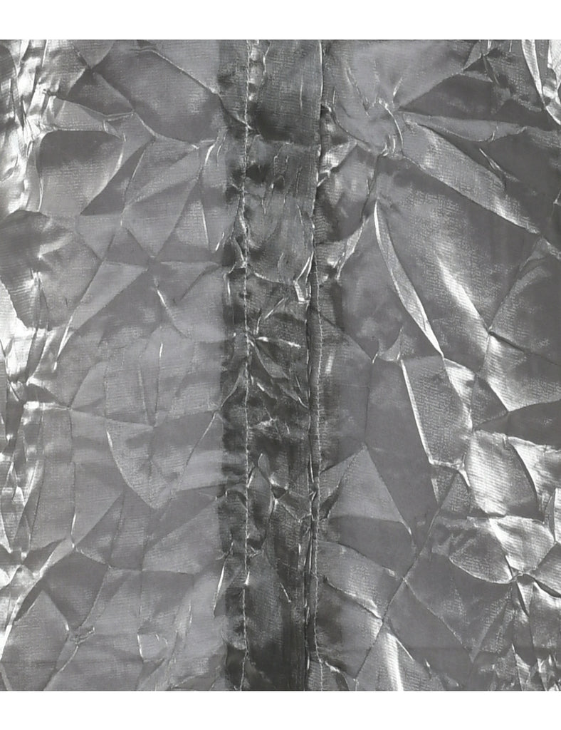 Sheer Effect Evening Blouse - M