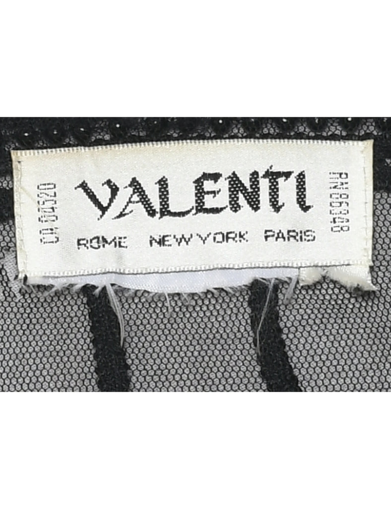 Sheer Effect Evening Jacket - L