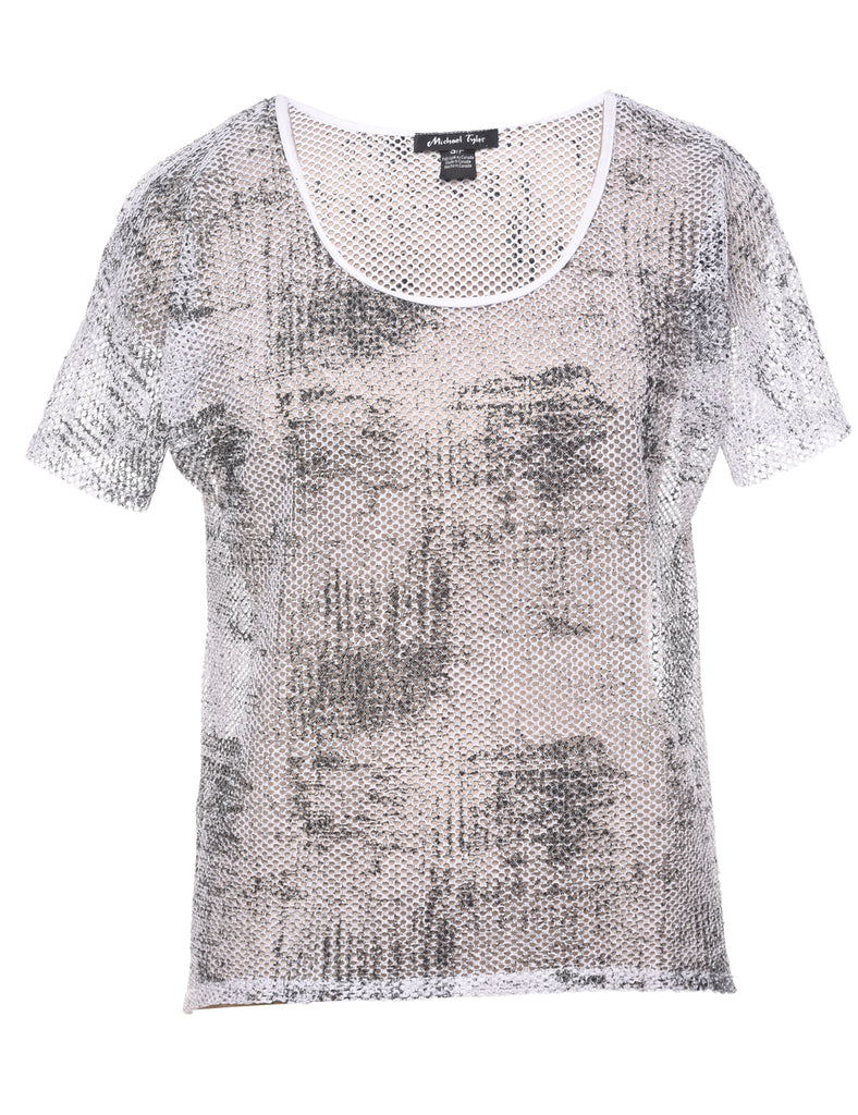 Sheer Effect Top - L