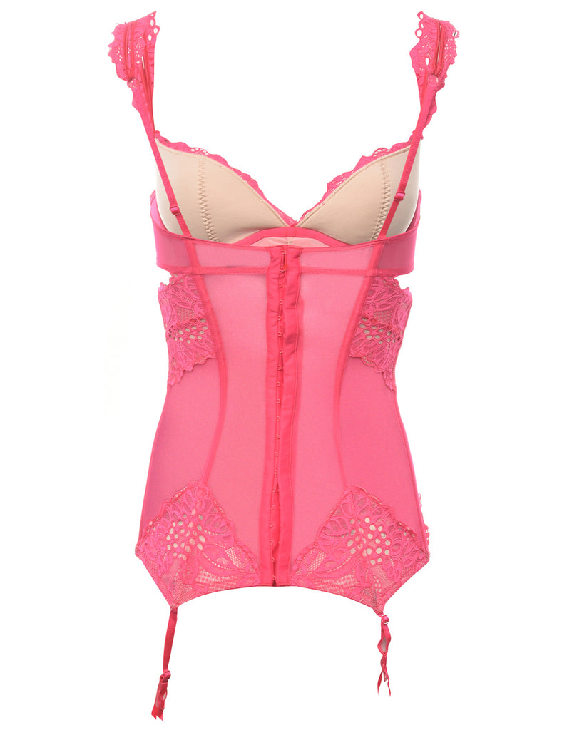 Sheer Pink Corset - XS