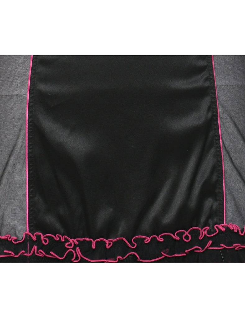 Sheer Y2K Black Babydoll - XS