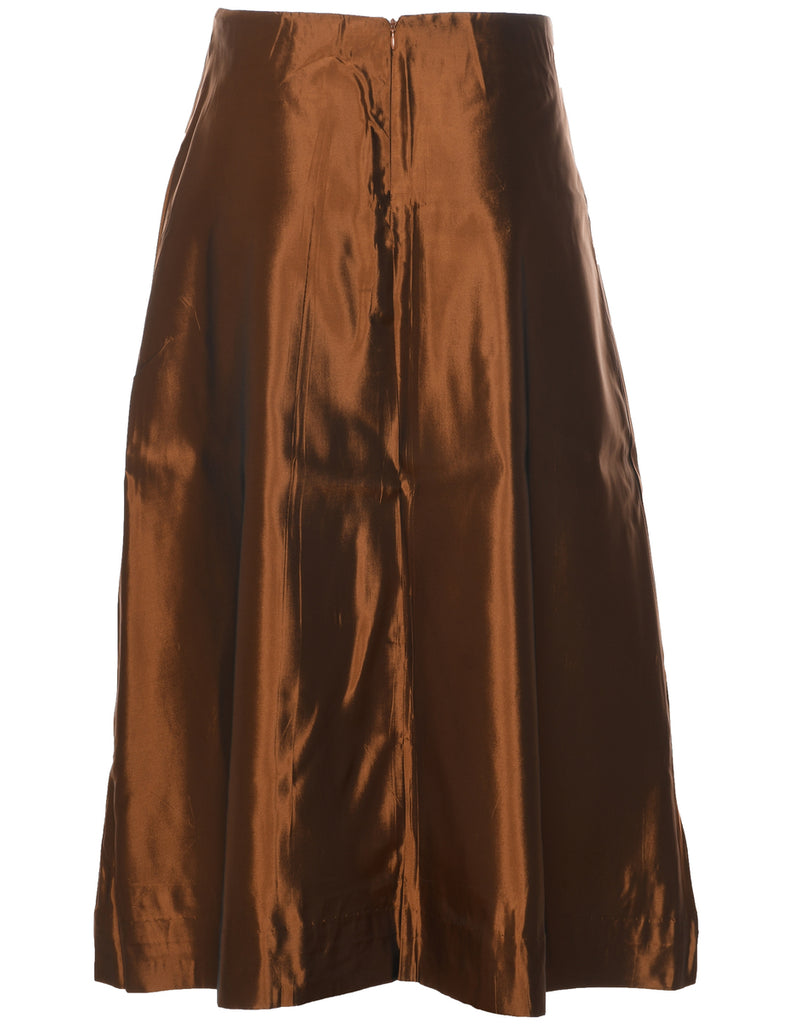 Shiny Maxi Skirt - L