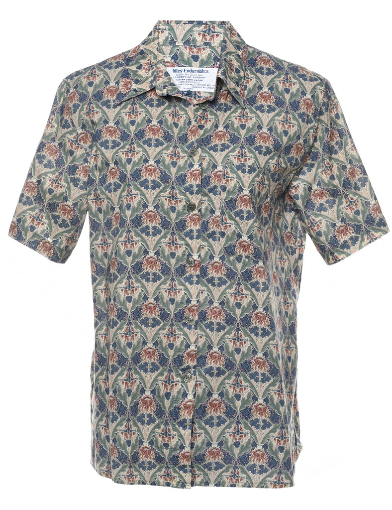 Short Sleeve Blouse - M