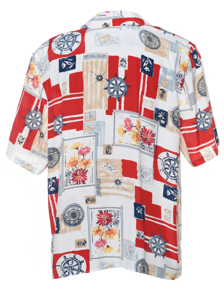 Short Sleeve Blouse - L