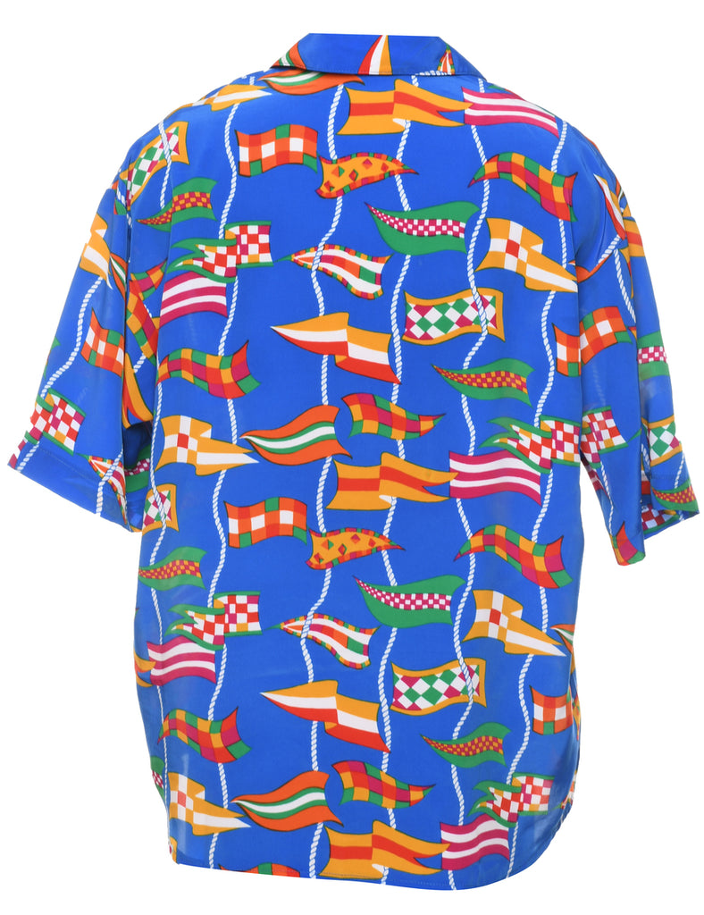 Short Sleeve Blouse - L