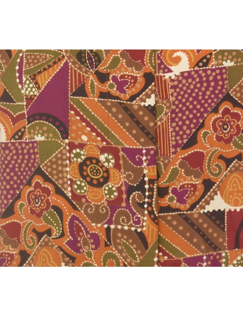 Short Sleeve Blouse - L