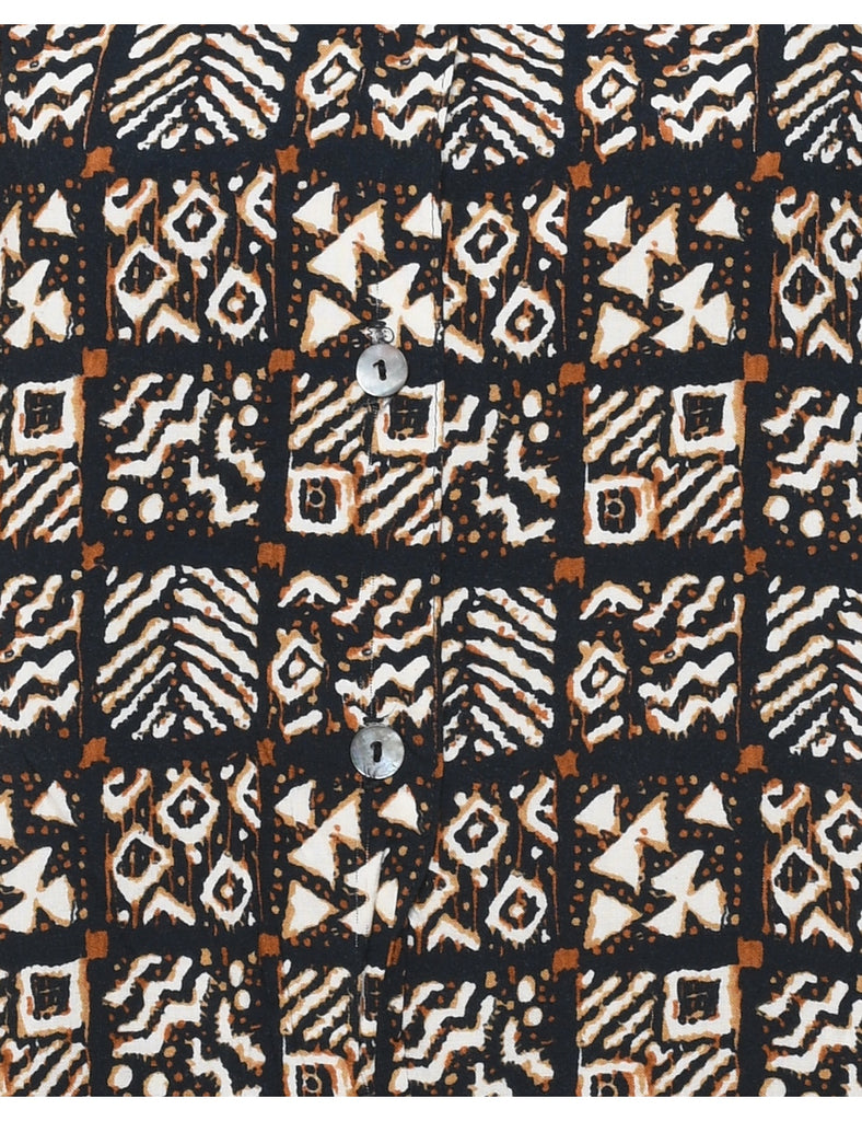 Short Sleeve Blouse - L