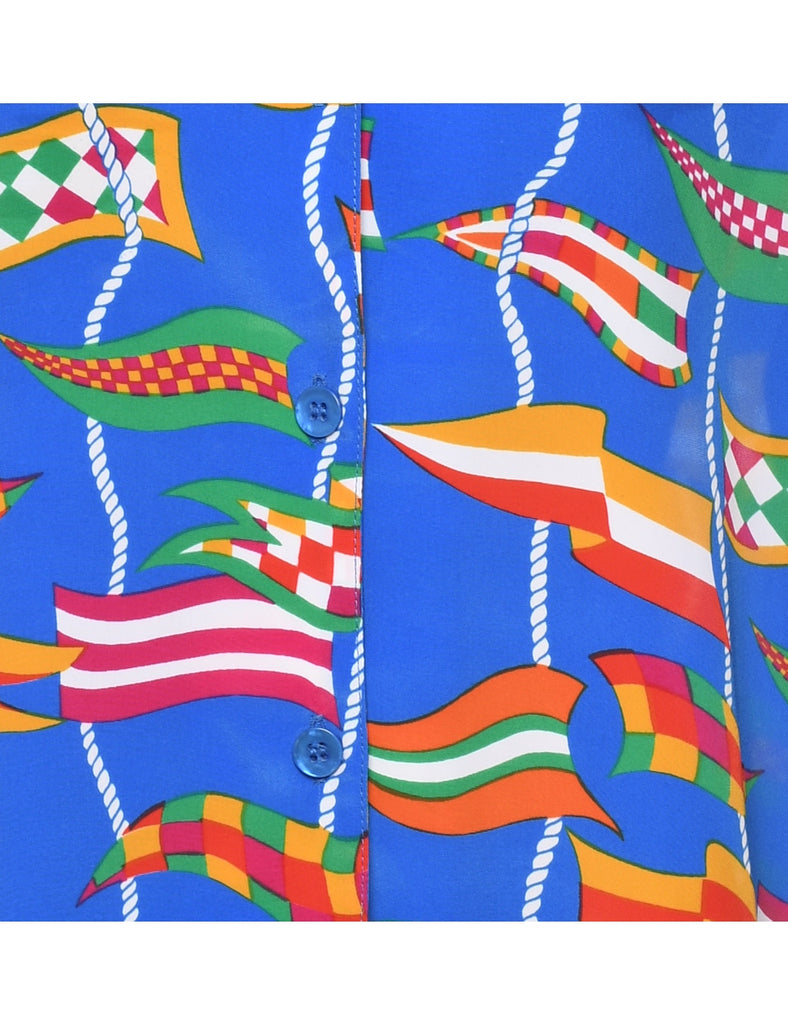 Short Sleeve Blouse - L