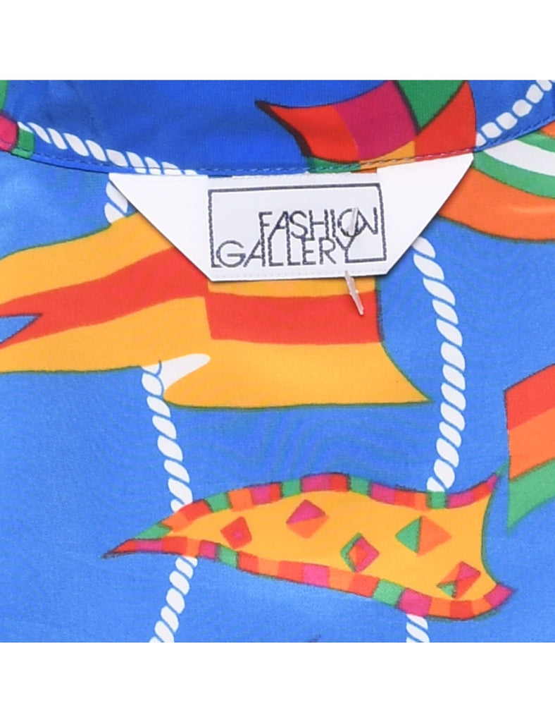 Short Sleeve Blouse - L