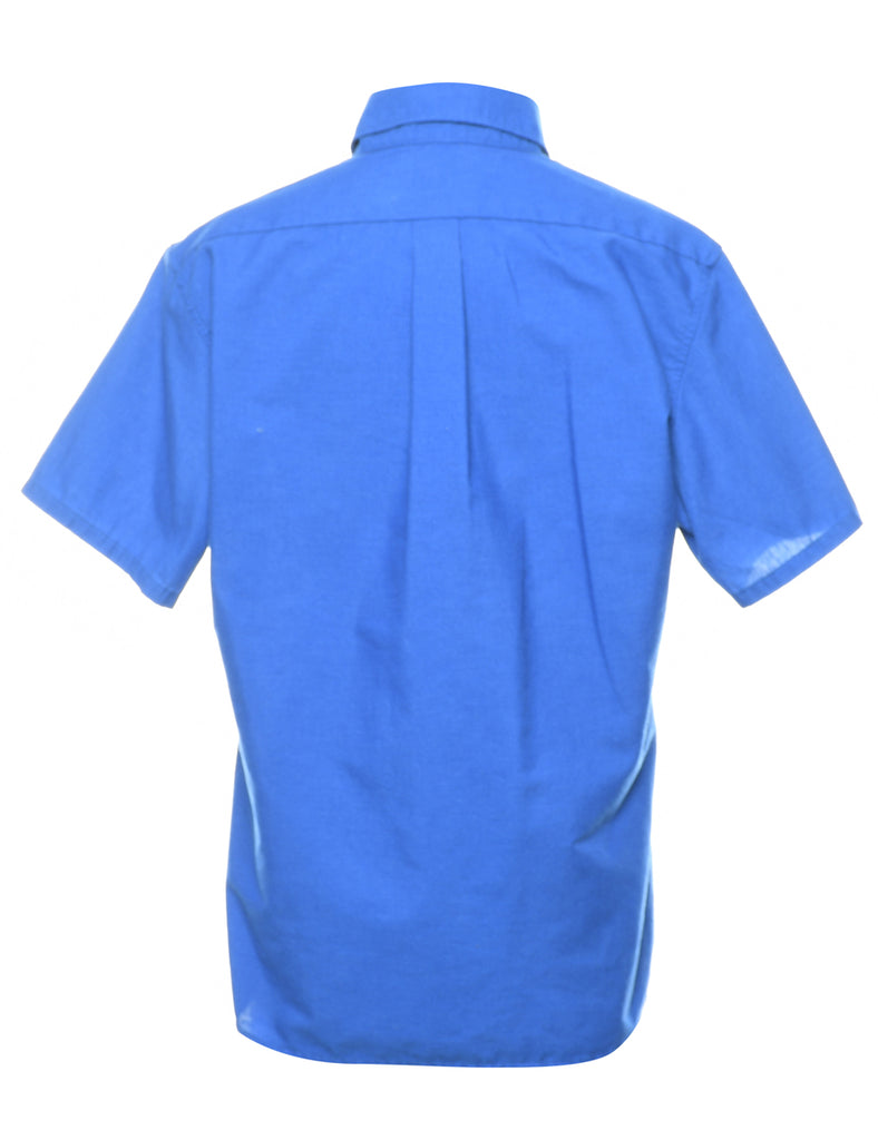 Short Sleeve Blue Shirt - L